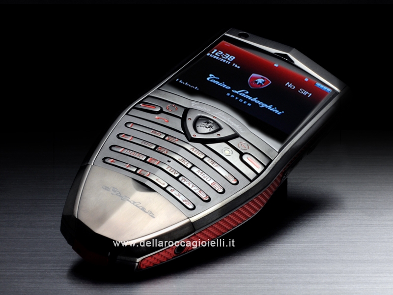 Tonino Lamborghini mobile phone, Model Spyder 610 - arabian keyboard