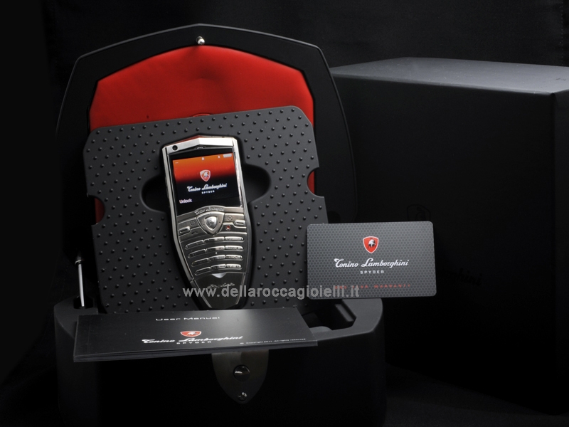 Tonino Lamborghini mobile phone, Model Spyder 600 - arabian keyboard