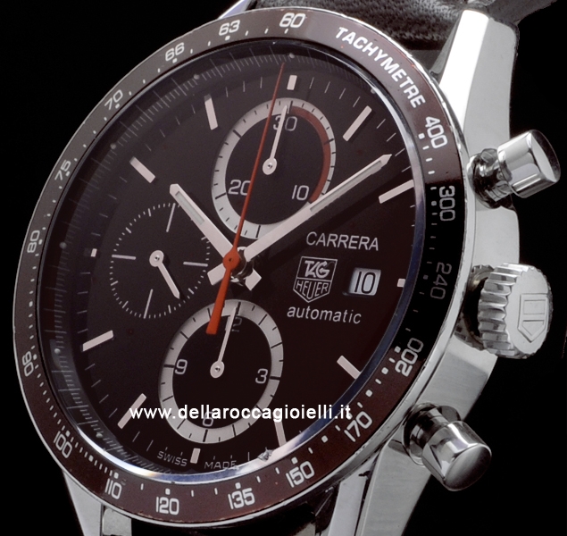 TAG Heuer Carrera Calibre 16 Steel Brown Dial (CV2013) – Grailzee