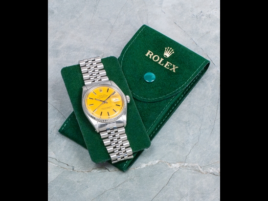 Rolex Datejust 36 Giallo Jubilee Lemon Lambo  Watch  1601